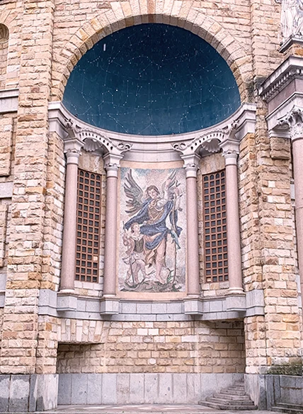 Imagen de ángel. Universidad Laboral, Gijón